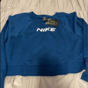 Nike plus women crop sweat shirt